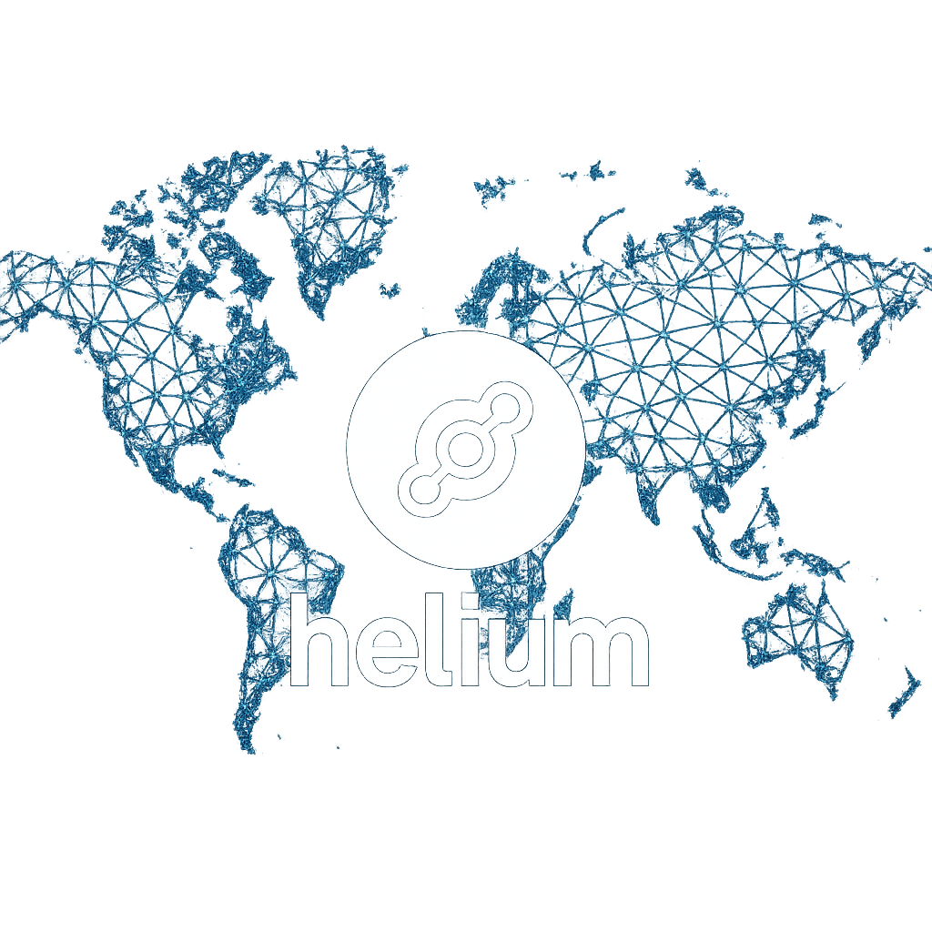 Helium HNT logo network coverage