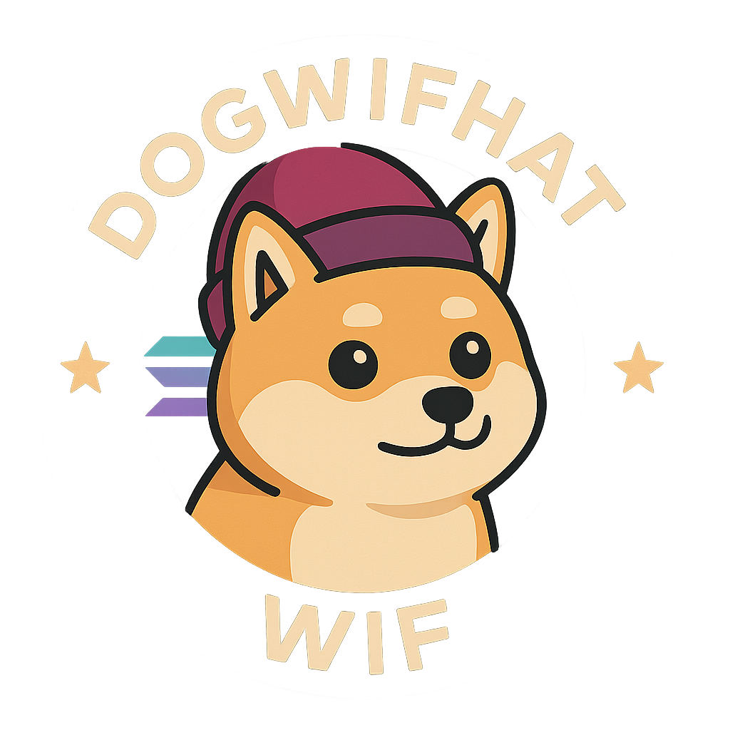 Dogwifhat WIF Solana token logo