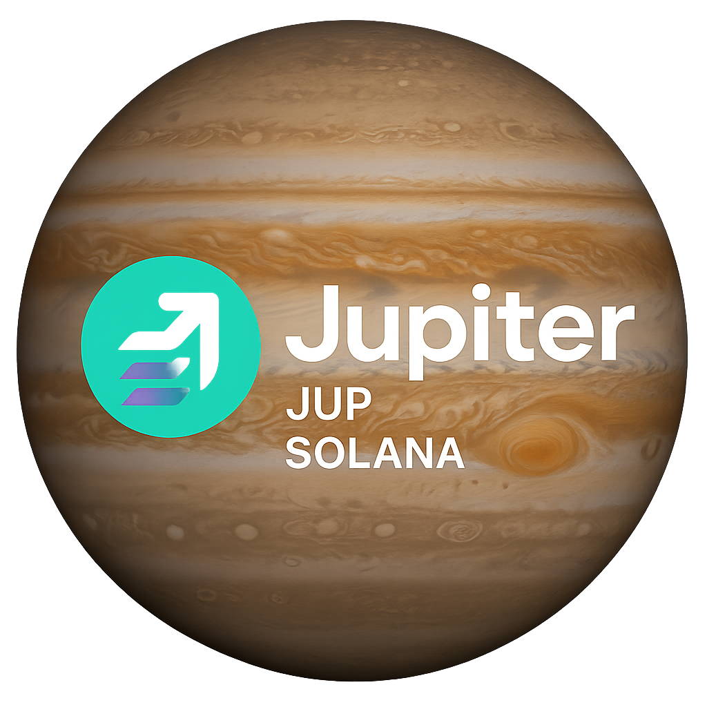 Jupiter JUP Solana logo