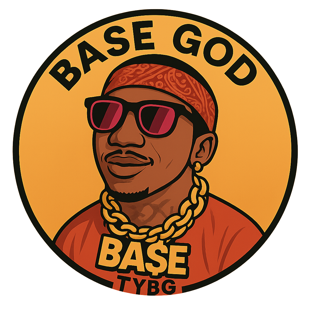 Base God TYBG Base chain meme coin logo
