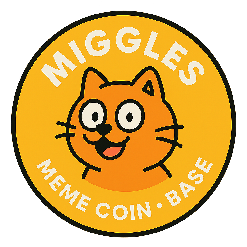 MIGGLES meme coin Base chain logo