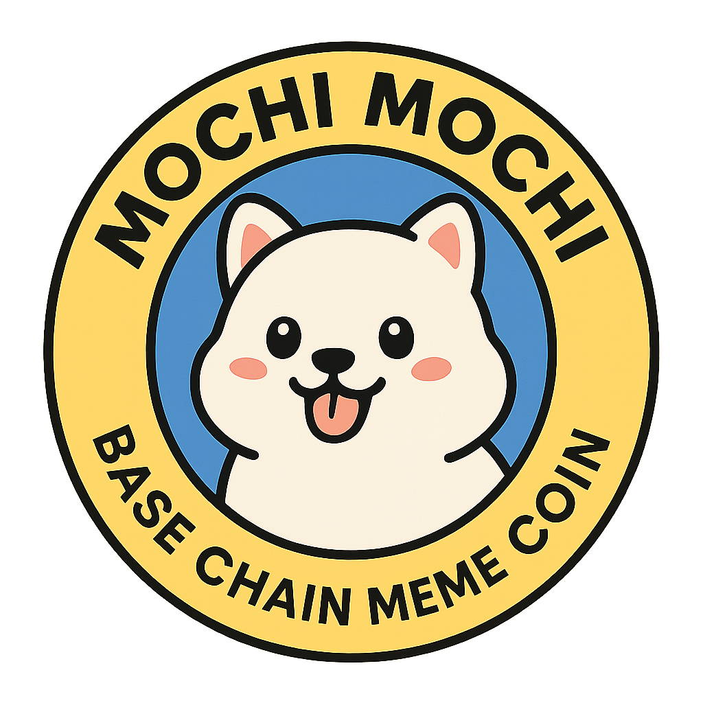 Mochi MOCHI Base chain meme coin logo
