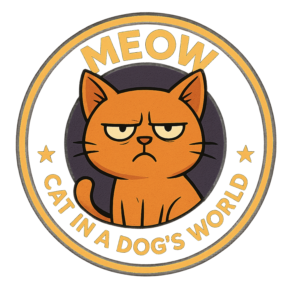 MEOW Cat in a Dog's World Solana token