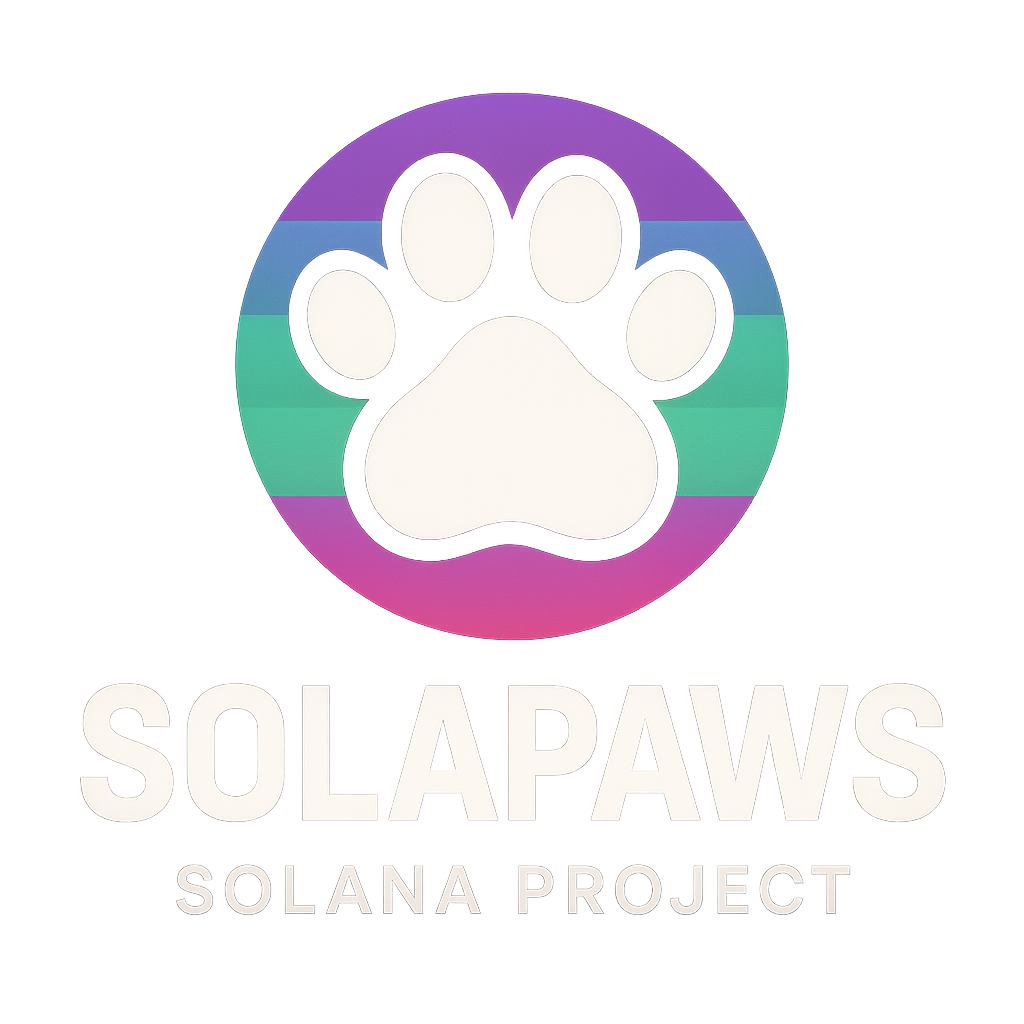 SolaPaws Solana project logo