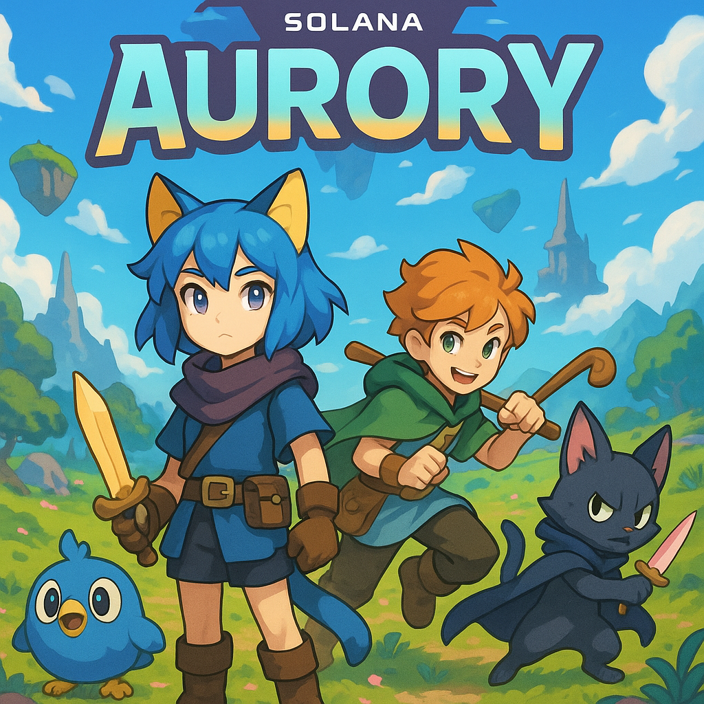 Aurory Solana game official art