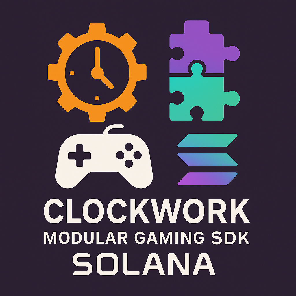 Clockwork modular gaming SDK Solana