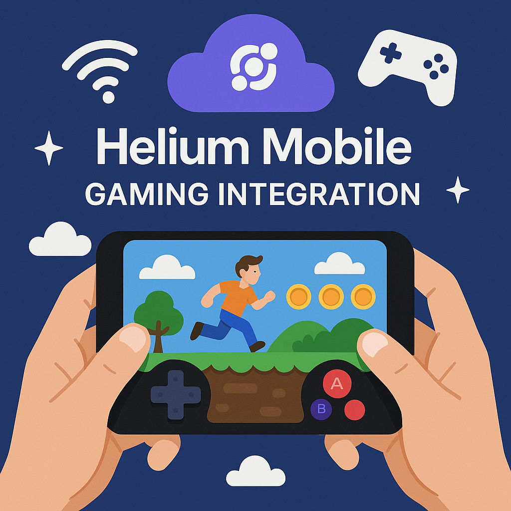 Helium Mobile gaming integration