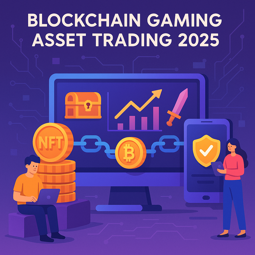 blockchain gaming asset trading 2025