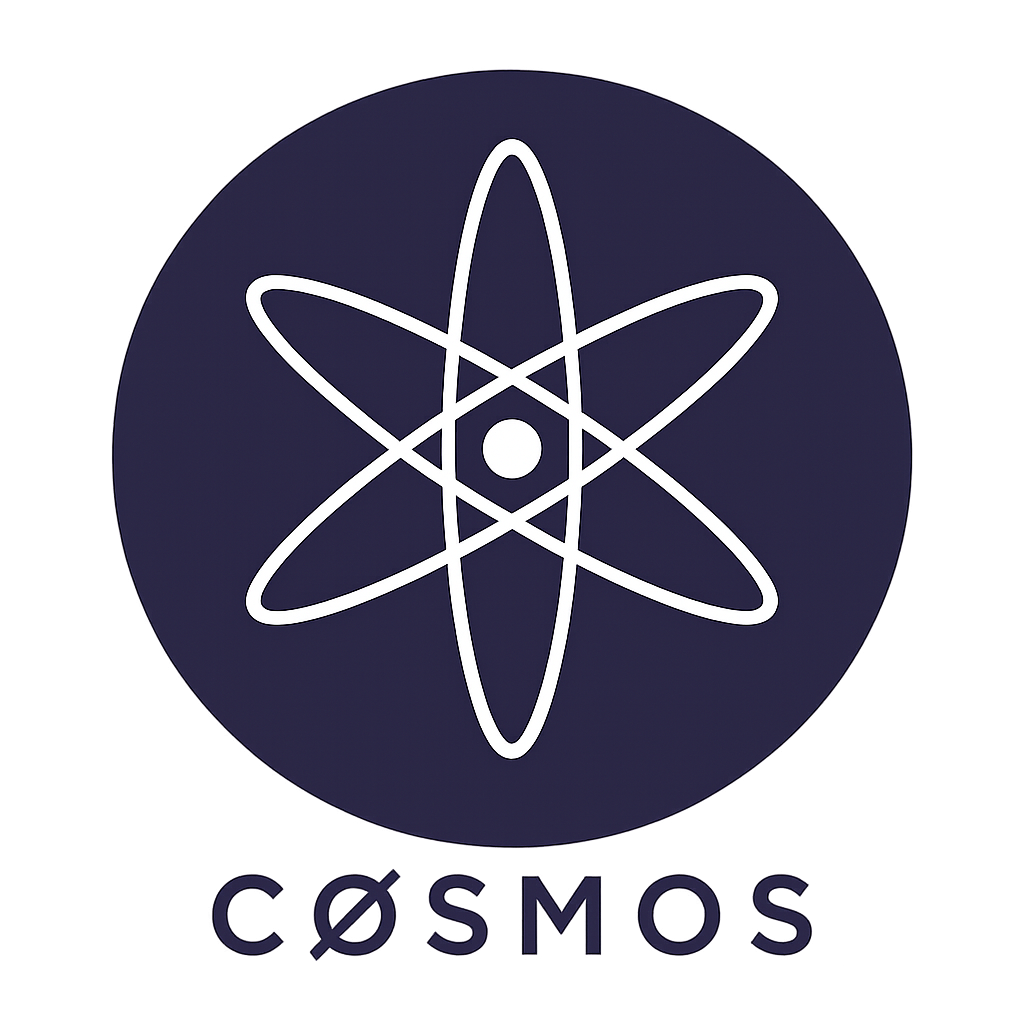 Cosmos blockchain logo