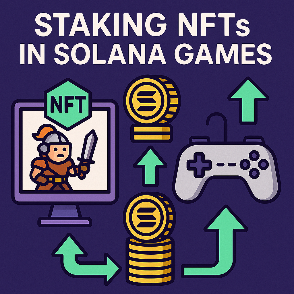 staking NFTs in Solana games