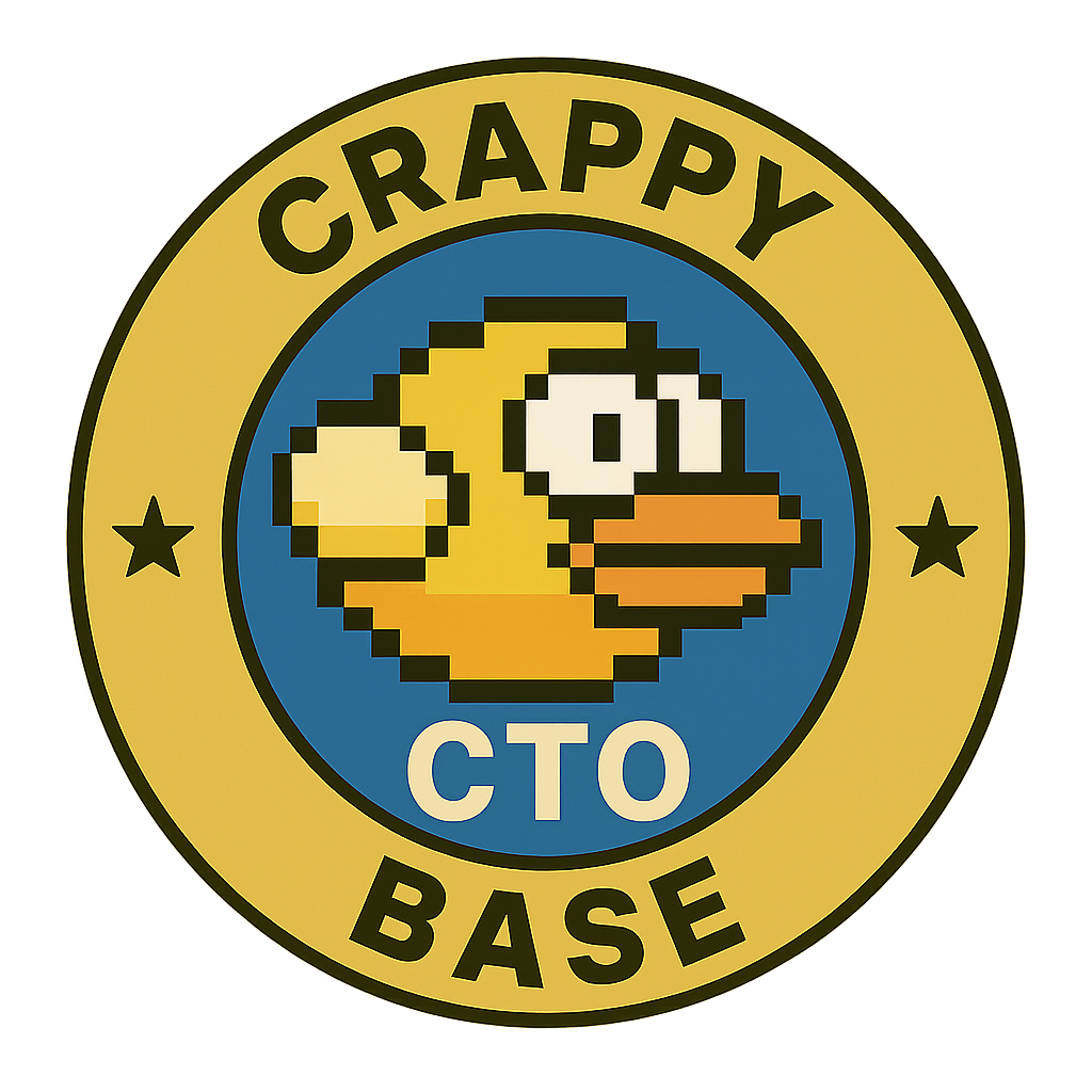 CRAPPY Bird CTO token logo Base chain