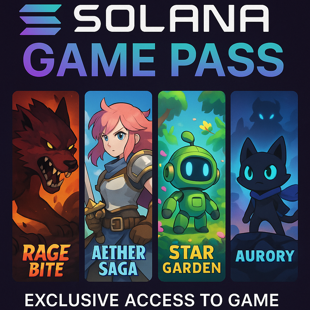 Solana Game Pass exclusive access games