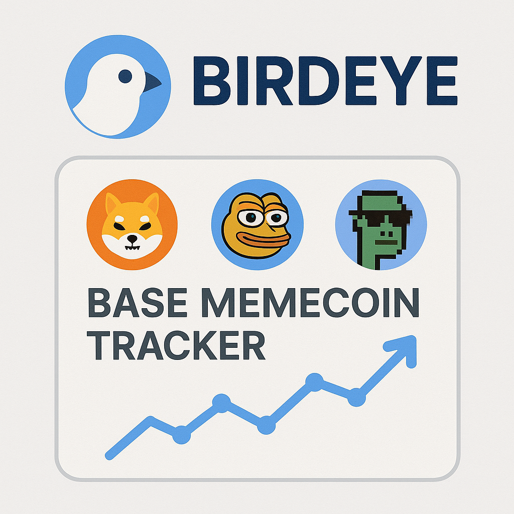 Birdeye Base memecoin tracker