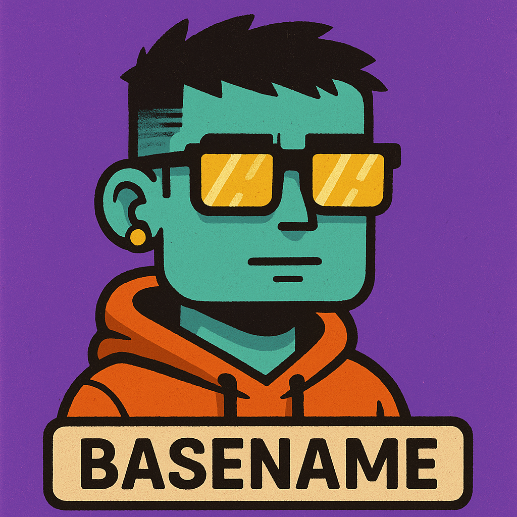 Basename NFT digital identity illustration