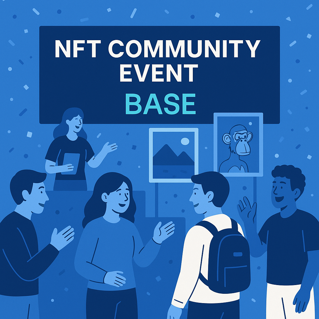 NFT community event on Base chain