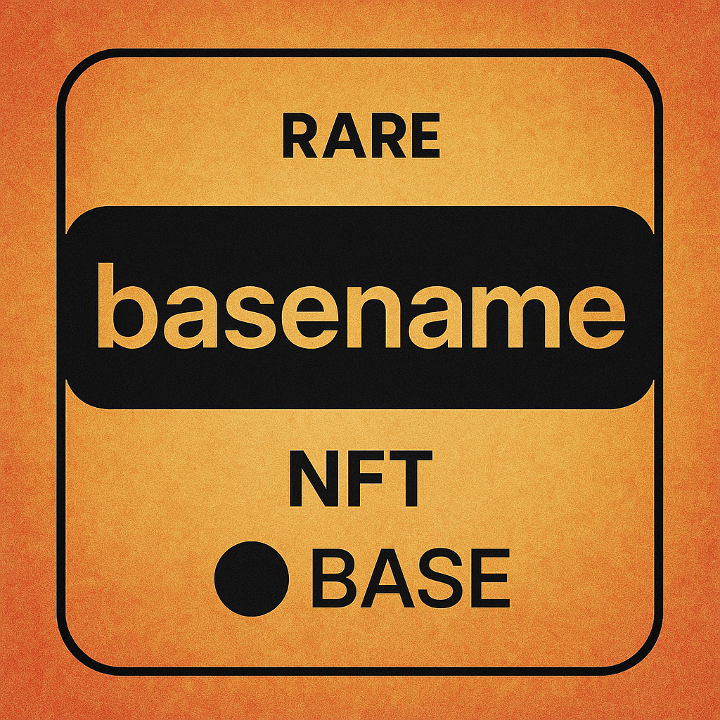 rare Basename NFTs Base Chain