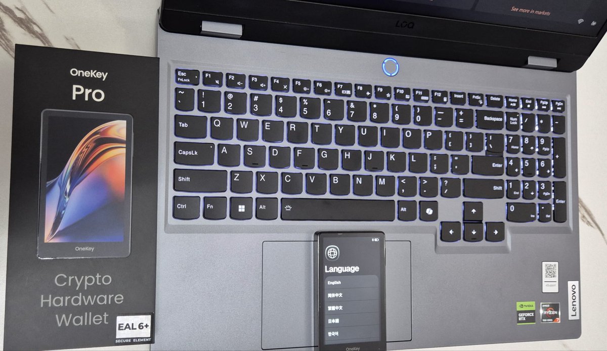 OneKey Pro hardware wallet