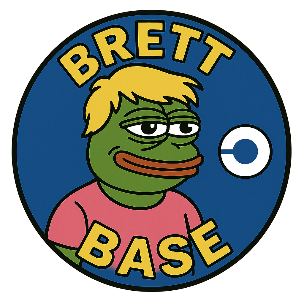 Brett memecoin Base chain logo