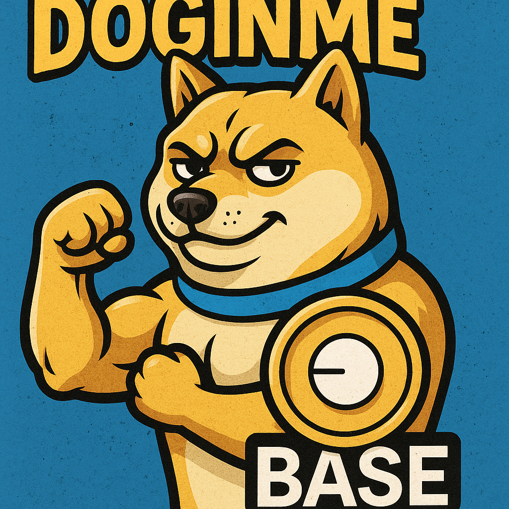 Doginme DOGINME memecoin Base chain dog art