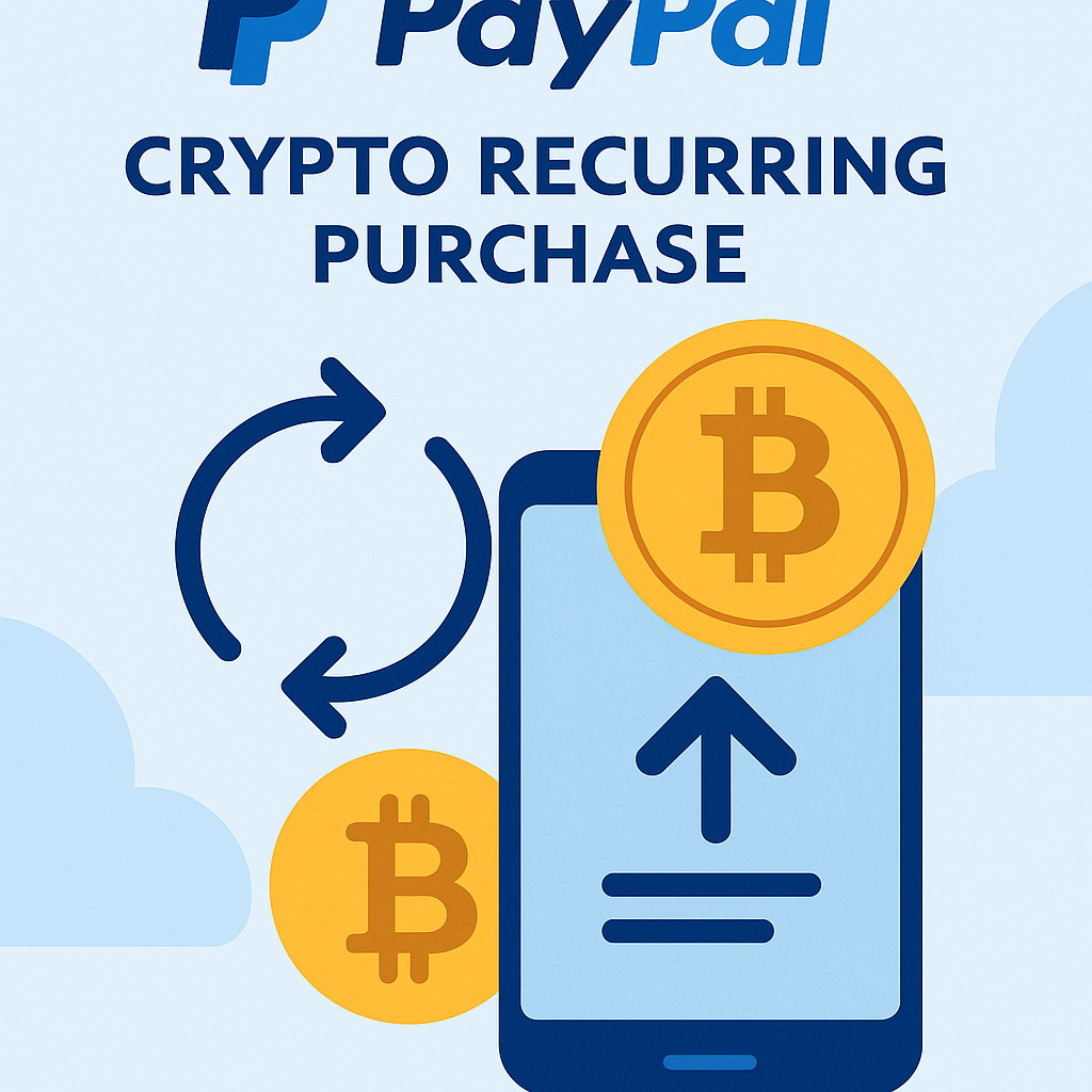 PayPal crypto recurring purchase