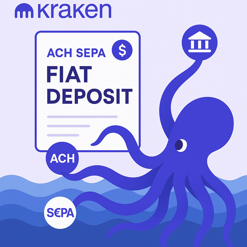 Kraken ACH SEPA fiat deposit