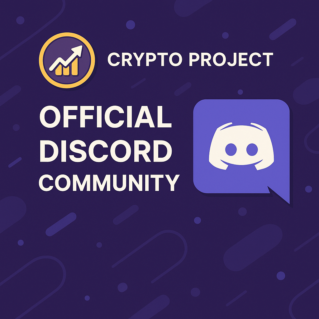 crypto project official Discord community