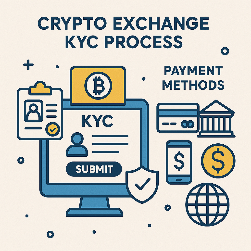 crypto exchange KYC process and payment methods
