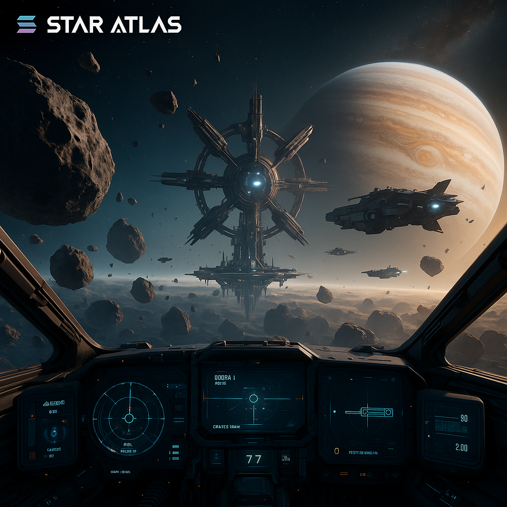 Star Atlas Solana game screenshot
