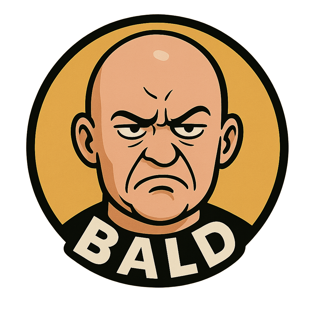 Bald BALD memecoin logo
