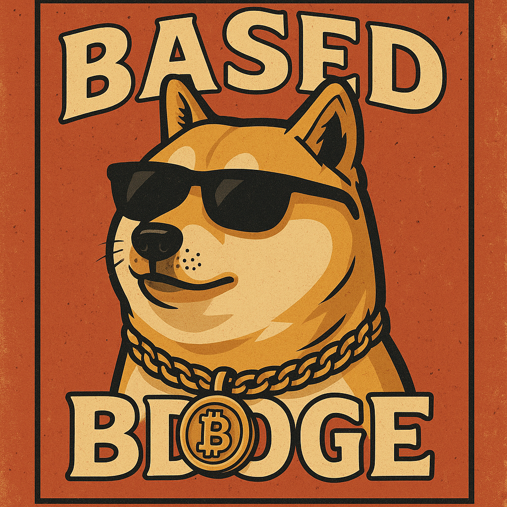 Based Doge BDOGE memecoin art