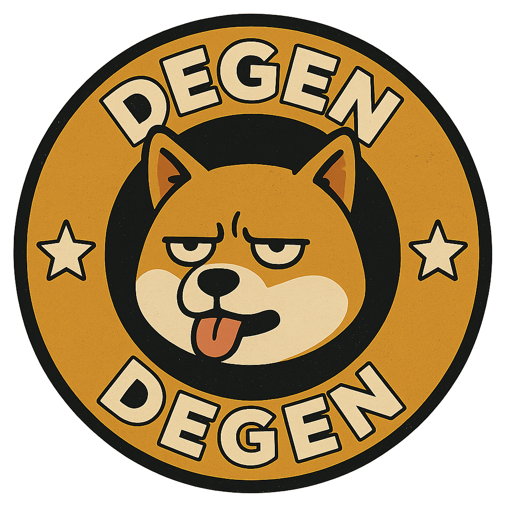 Degen DEGEN memecoin logo