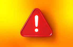 crypto scam warning icon