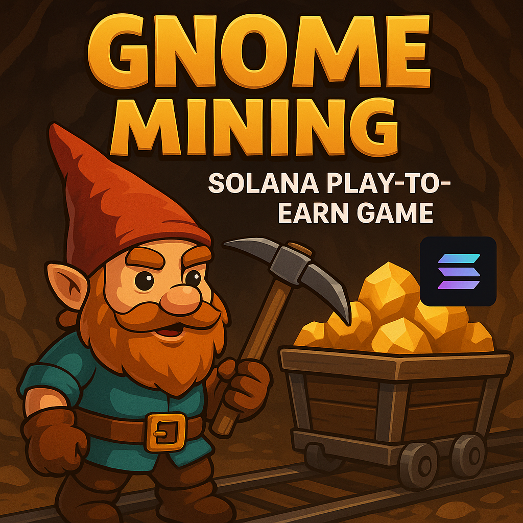 GNME MININGA Solana play-to-earn game