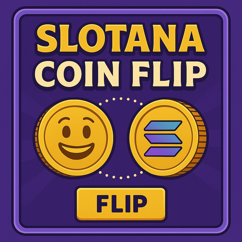 Slotana Coin Flip Solana game