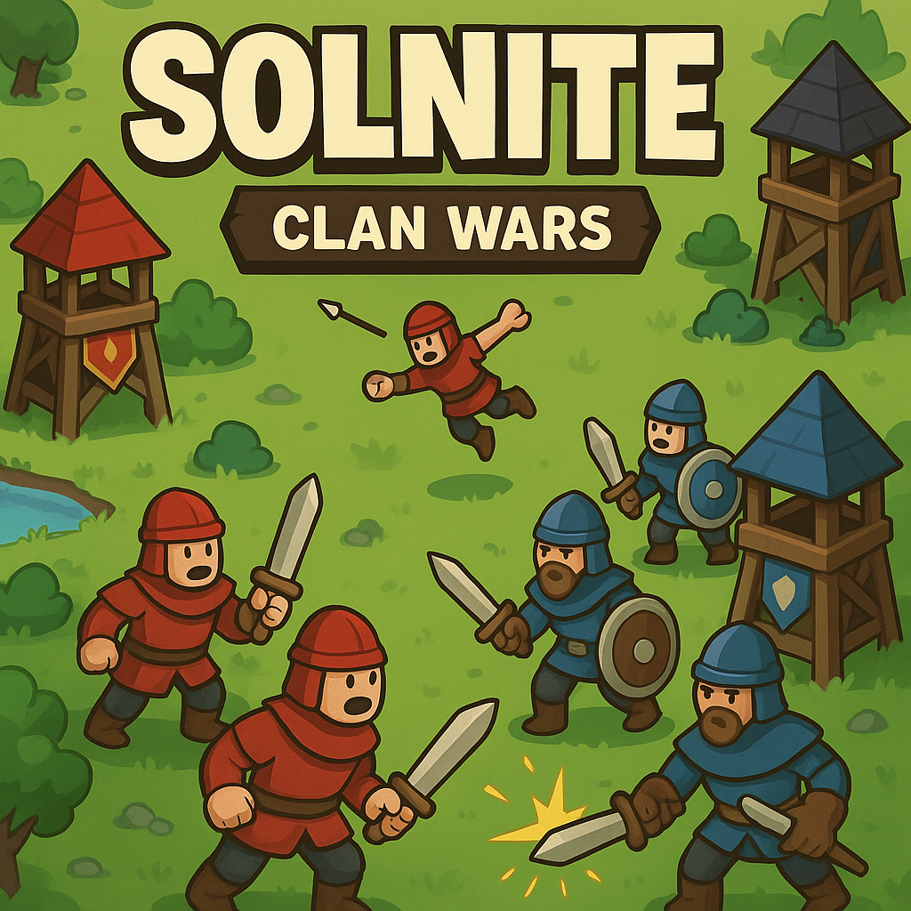 Solnite clan wars gameplay