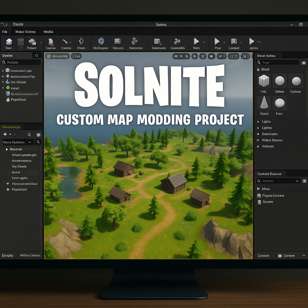Solnite custom map modding project