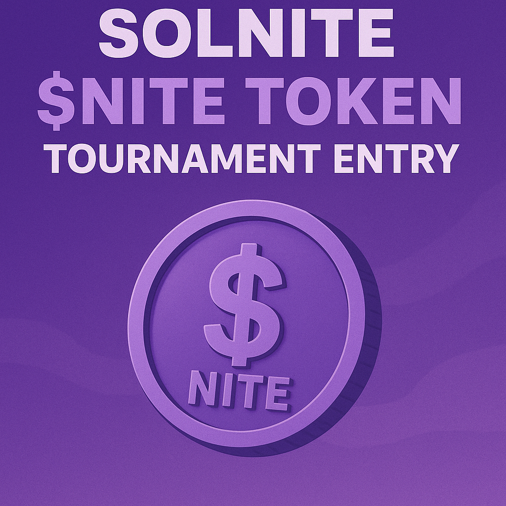 Solnite $NITE token tournament entry