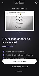 writing down crypto wallet recovery phrase