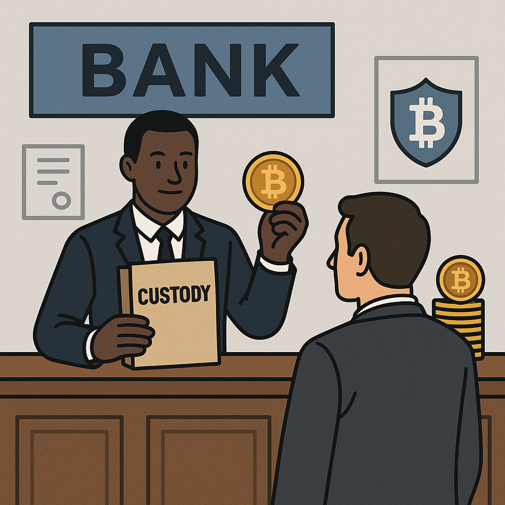 bank bitcoin custody services