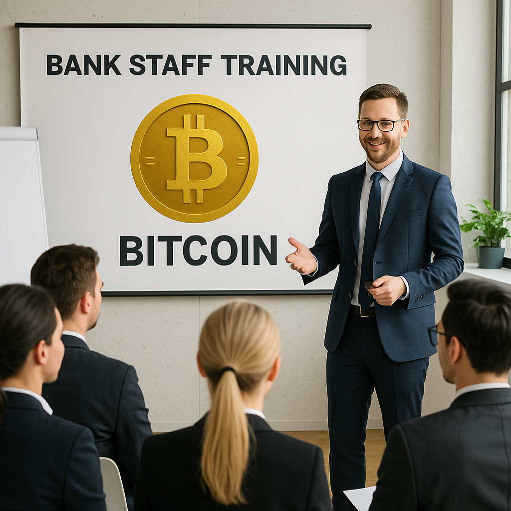 bank staff training bitcoin