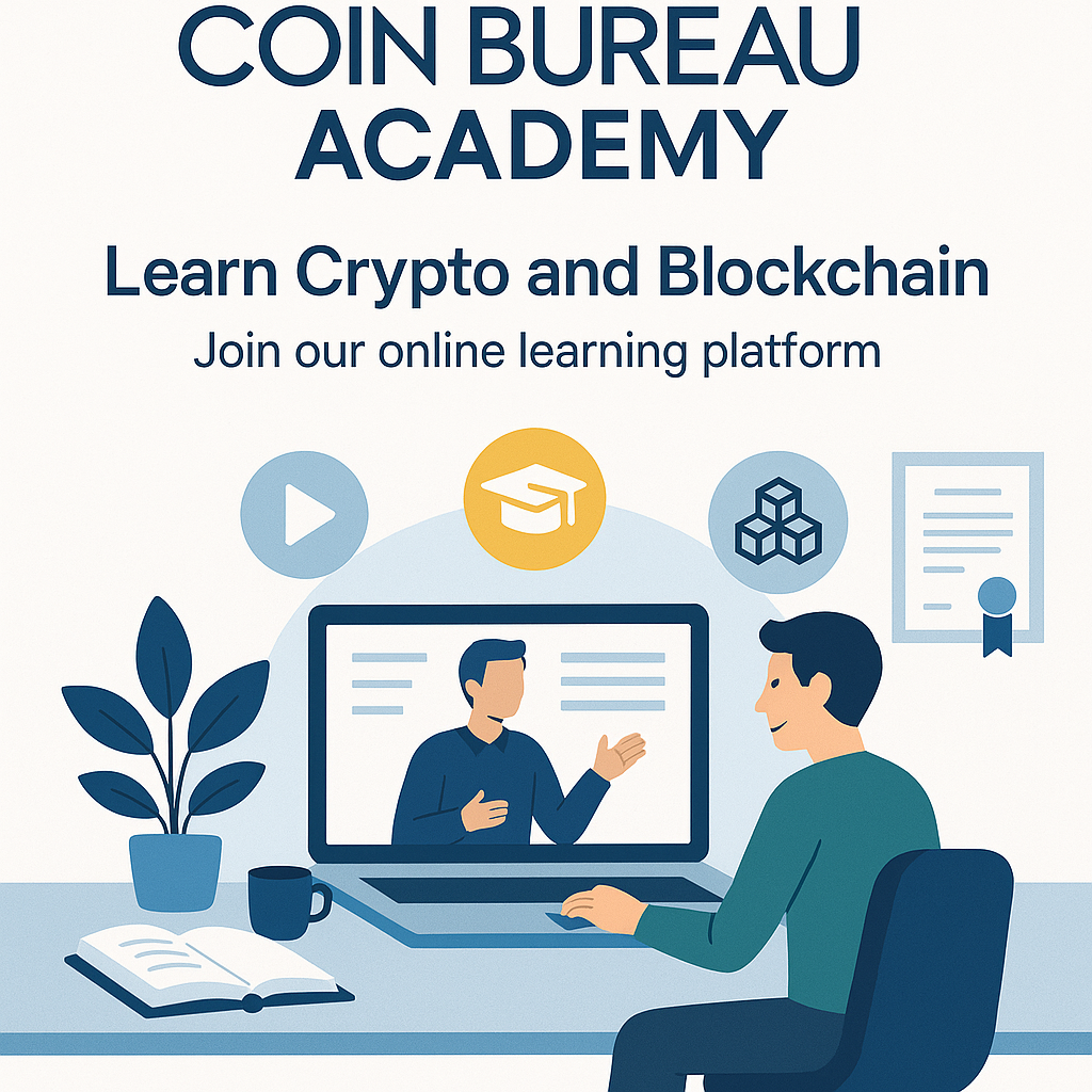Coin Bureau Academy learning platform