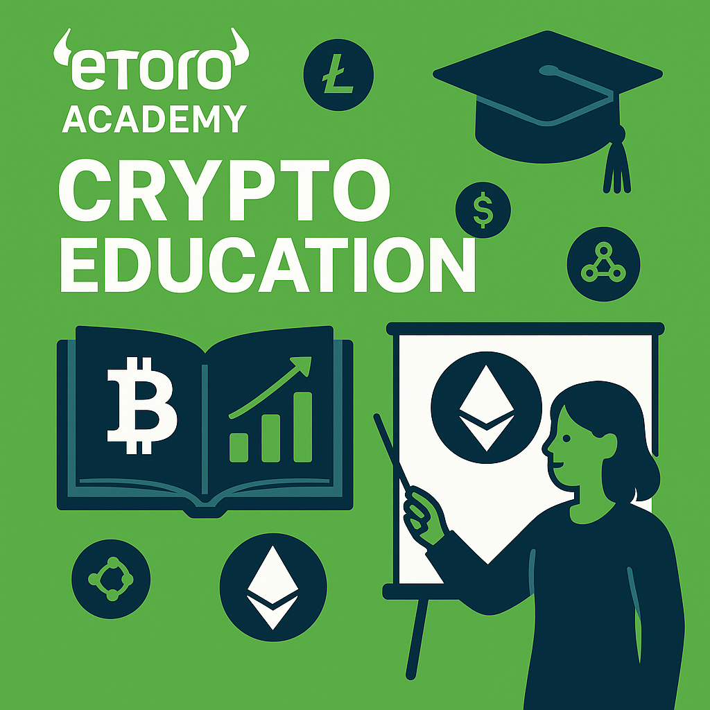 eToro Academy crypto education