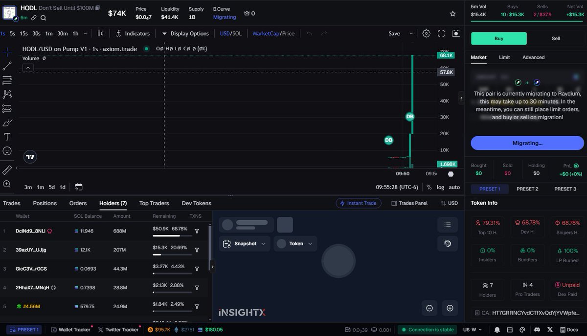 Hodl Hodl platform screenshot