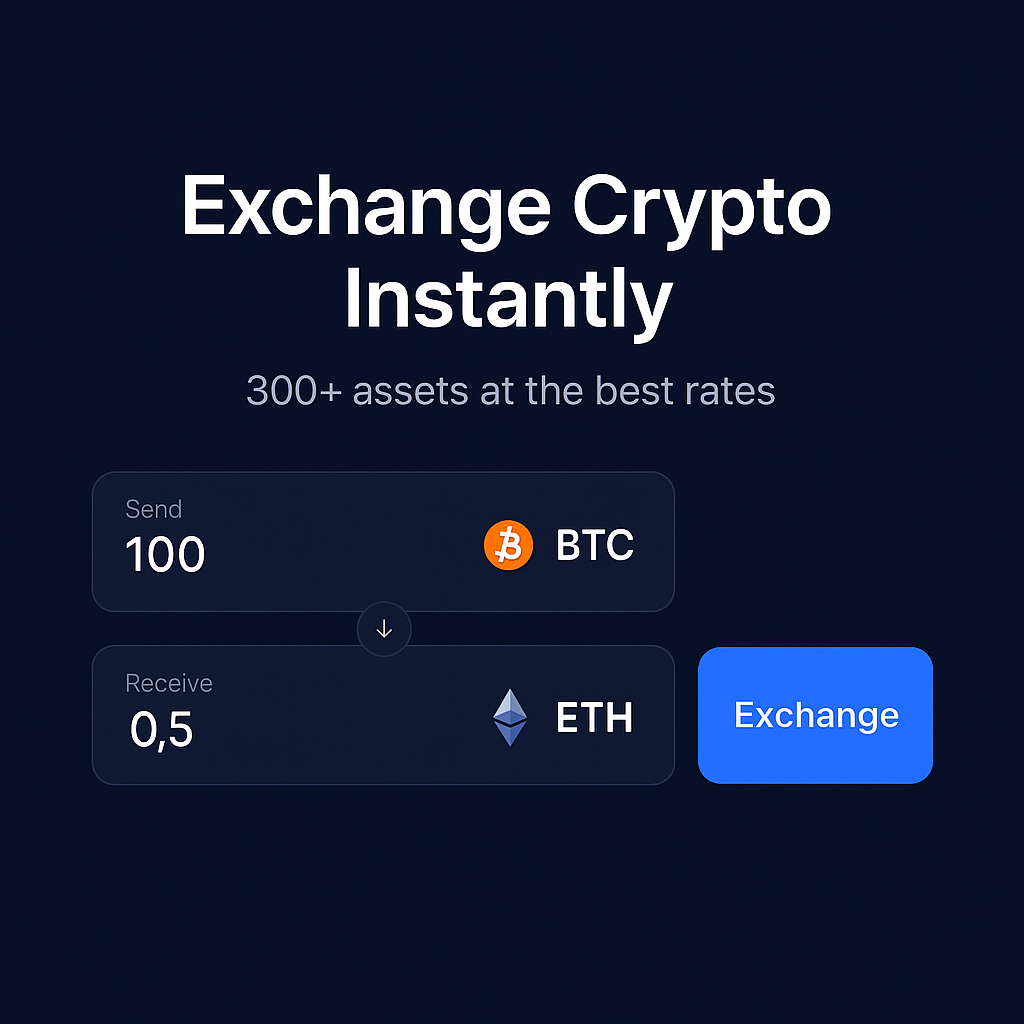 SimpleSwap exchange homepage