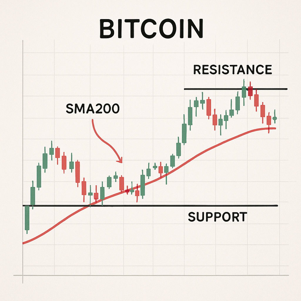 bitcoin sma200 support resistance