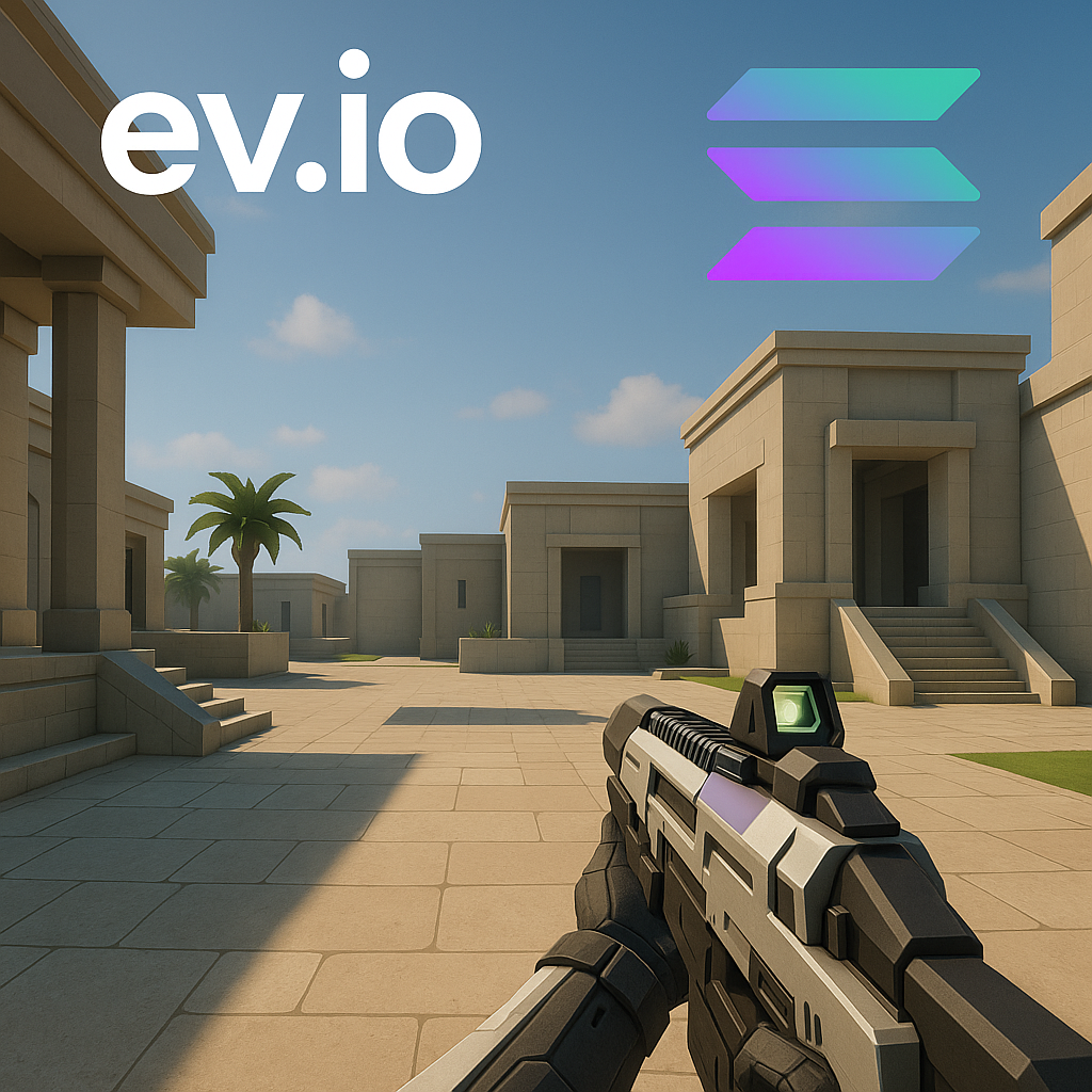Ev.io Solana browser shooter