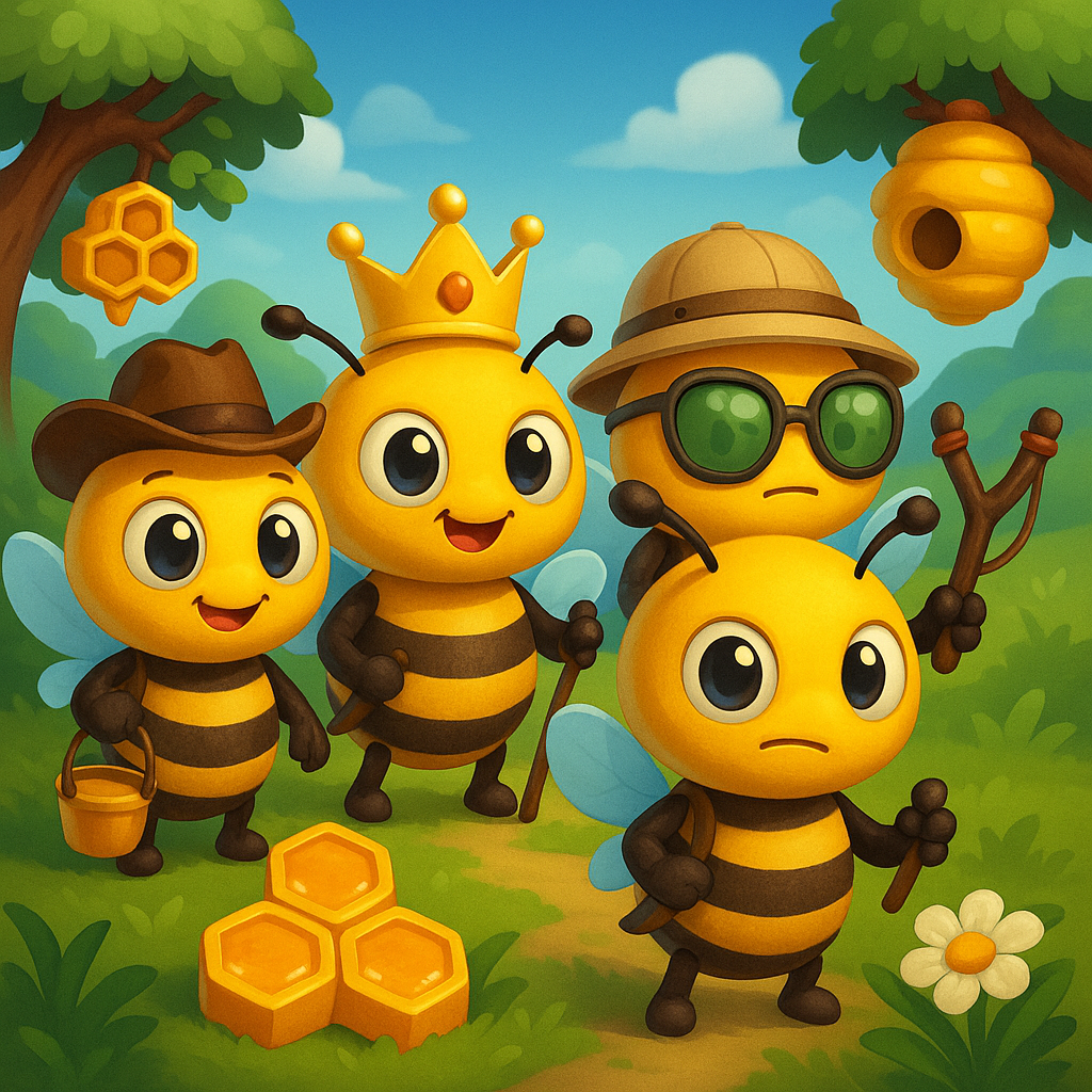 HoneyLand Solana game bees