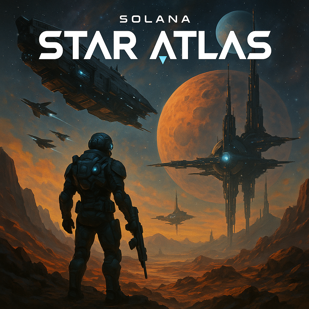 Star Atlas Solana game art