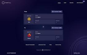 Wormhole cross-chain bridge interface