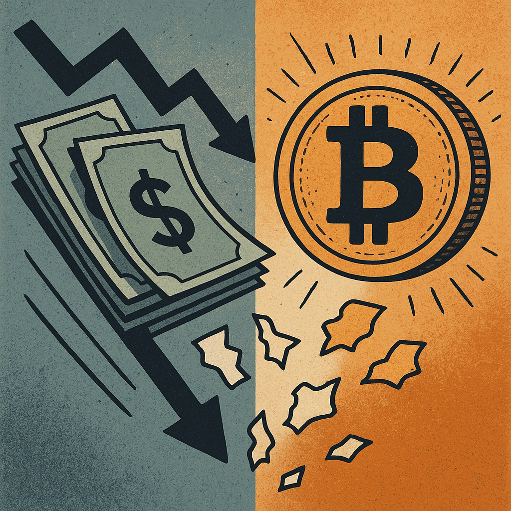 currency devaluation and bitcoin